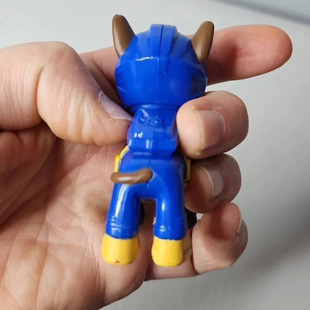 Paw Patrol Moto Pups Exclusive Chase Toy Mini Figure w/Black Blue Sheriff